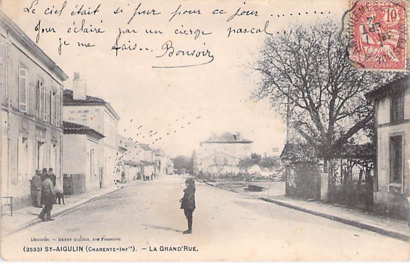 Un angle stratégique du bourg