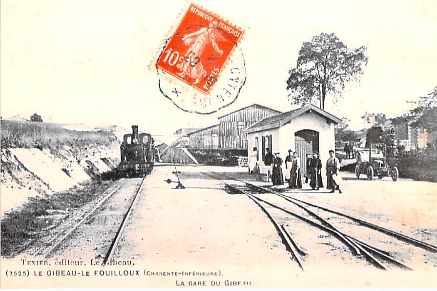 L’arrivée en gare du Gibaud