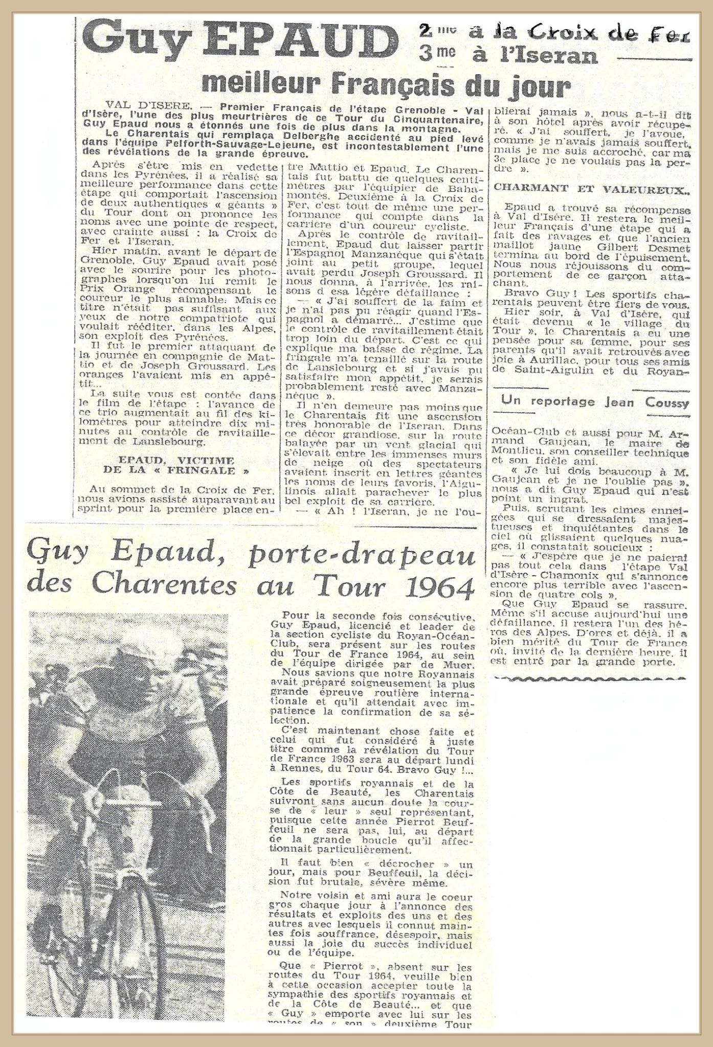 Les Charentes à l'honneur sur le Tour