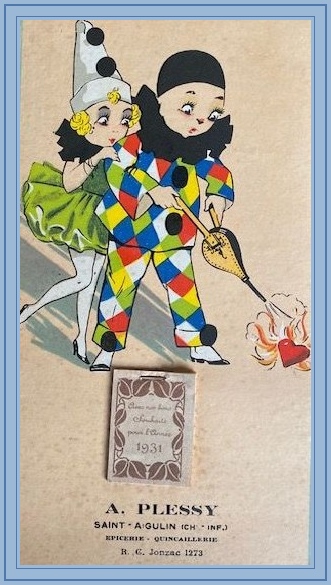 Les calendriers publicitaires de 1931 et 1932