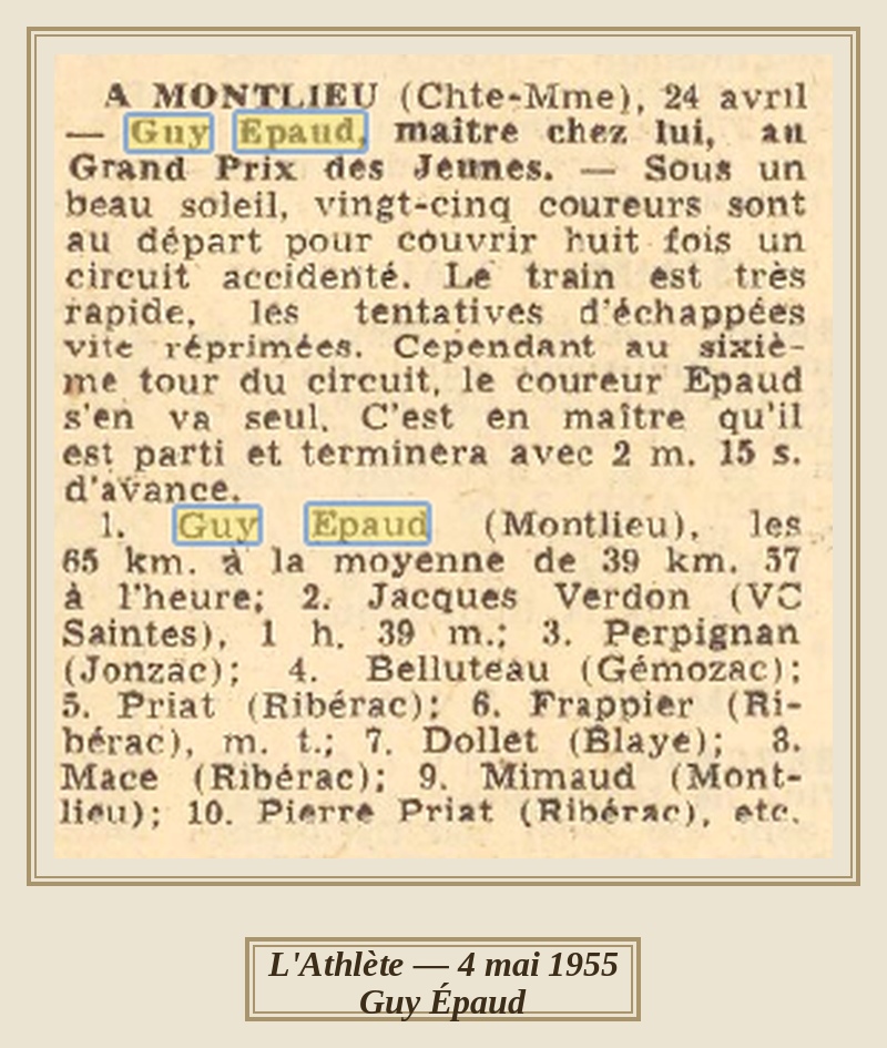 Une jeunesse prometteuse