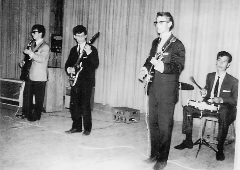 Été 1965 Annie et les «Scarbels»