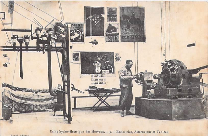 Usine hydroélectrique des Herveux