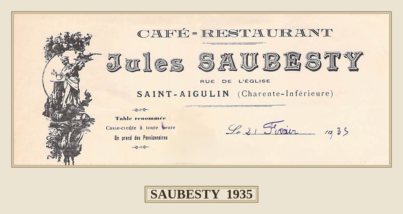 L'Aquitaine en 1966, nouvelle adresse