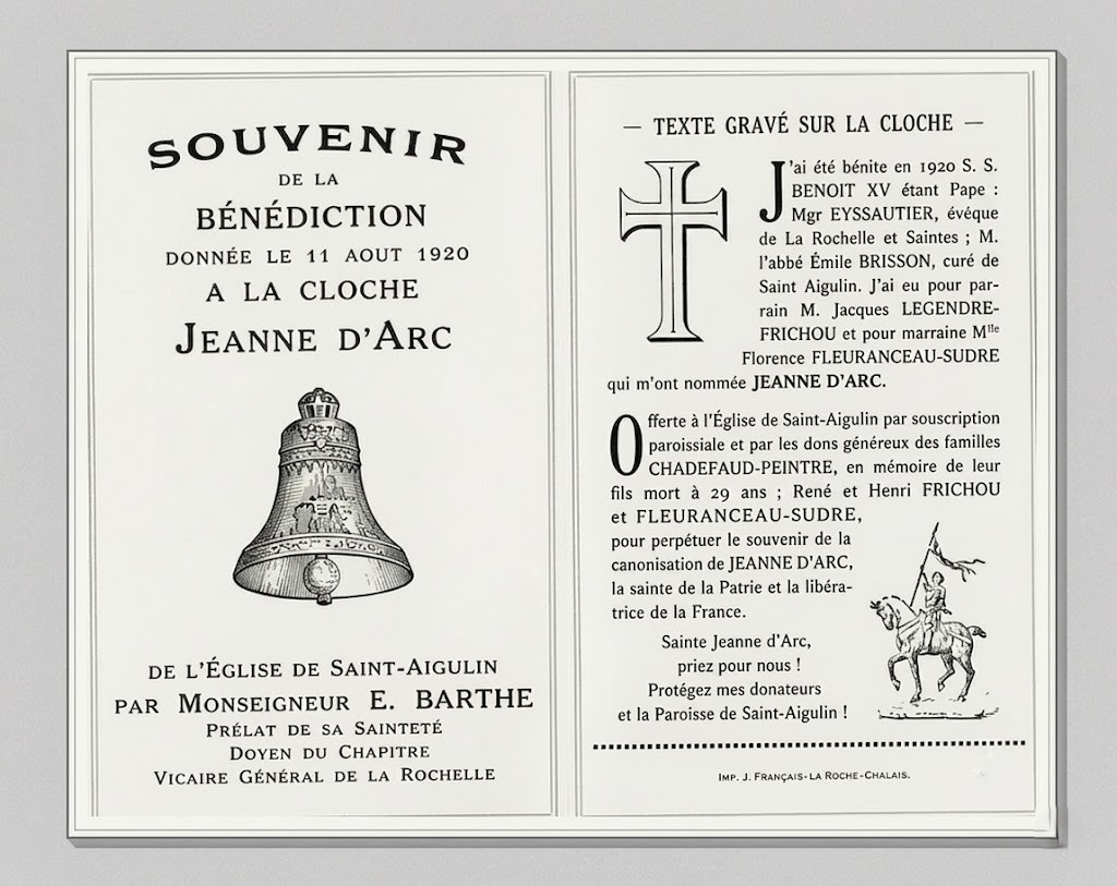 Souvenir de la bénédiction