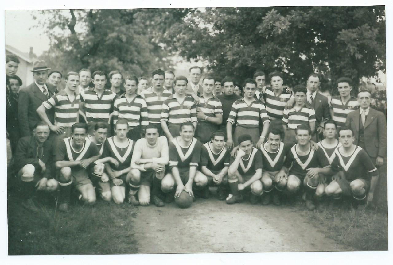 Réception de la réserve des Girondins en 19369